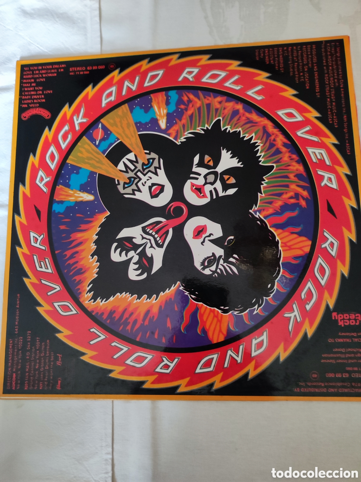 Discos de vinilo: KISS - ROCK AND ROLL OVER - Foto 2