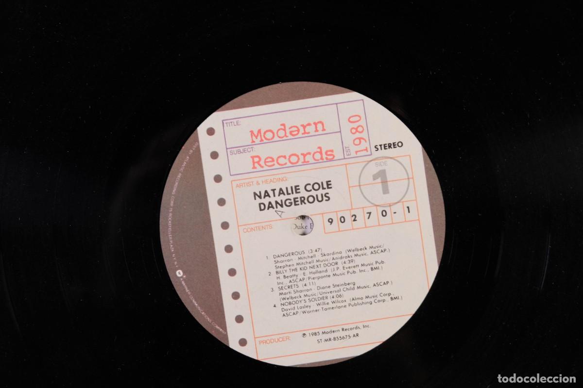 Discos de vinilo: DISCO VINILO LP - NATALIE COLE EVERLASTING - Foto 4