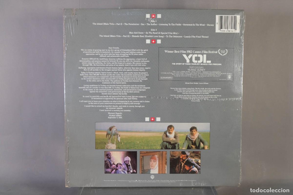 Discos de vinilo: DISCO VINILO LP - SEBASTIAN ARGOL &ndash; YOL - Foto 2