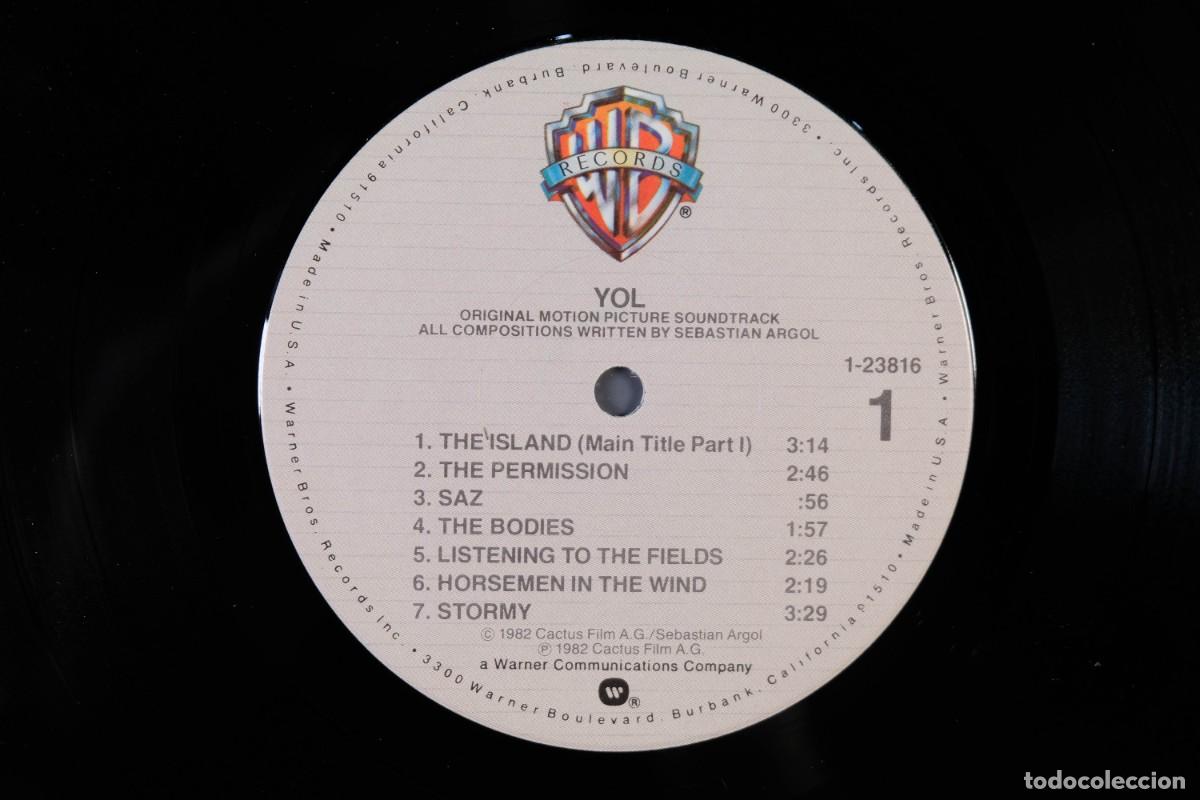 Discos de vinilo: DISCO VINILO LP - SEBASTIAN ARGOL &ndash; YOL - Foto 4