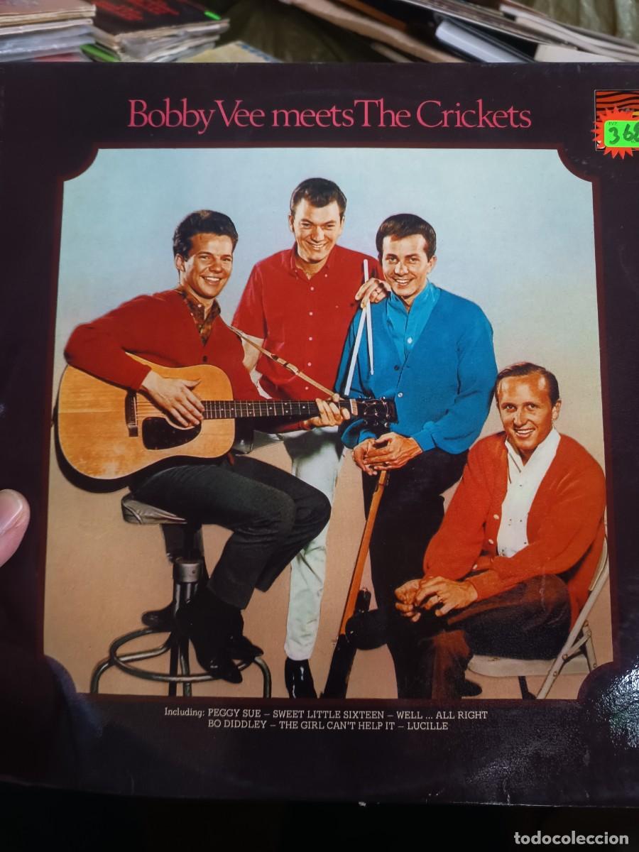 Discos de vinilo: LOTE 368, LP BOBBY VEE MEETS THE CRICKETS - Foto 1