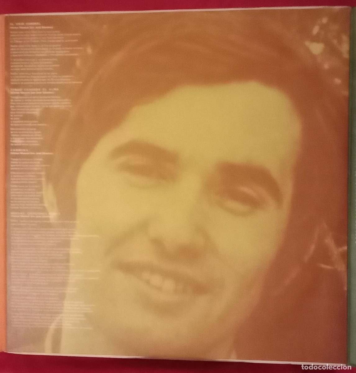 Discos de vinilo: V&iacute;ctor Manuel - Mar&iacute;a Coraje - Edit. Philips. 1970 (P) - Foto 3