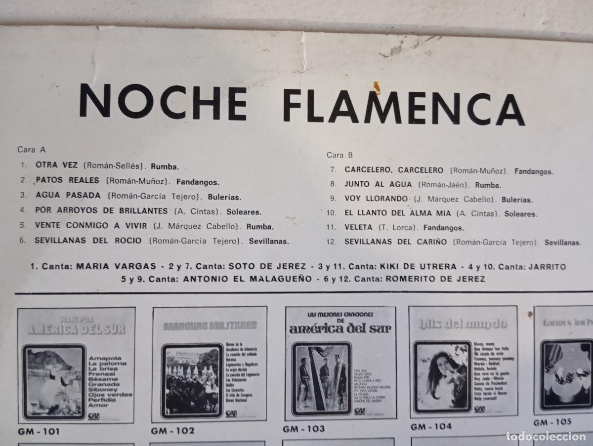 Discos de vinilo: NOCHE FLAMENCA - GRAMUSIC - 1971 - Foto 10