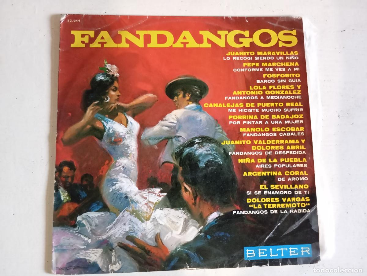 Discos de vinilo: FANDANGOS - DISCOS BELTER - 1966 - Foto 1