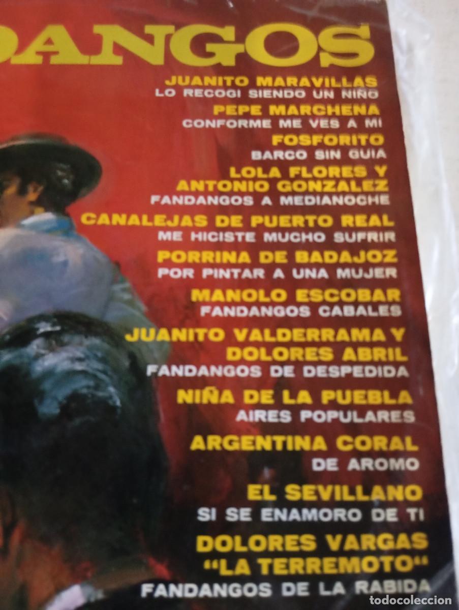 Discos de vinilo: FANDANGOS - DISCOS BELTER - 1966 - Foto 2