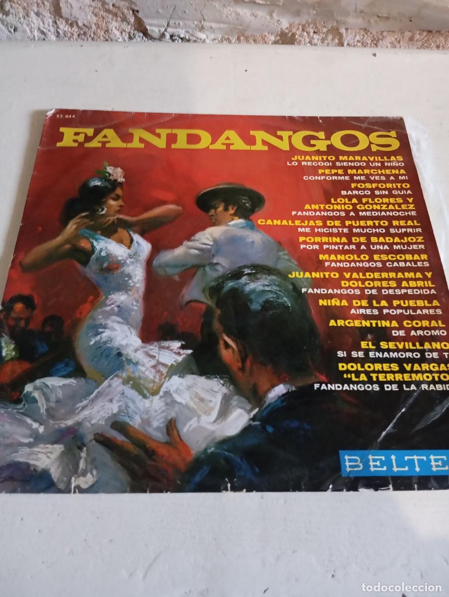 Discos de vinilo: FANDANGOS - DISCOS BELTER - 1966 - Foto 3