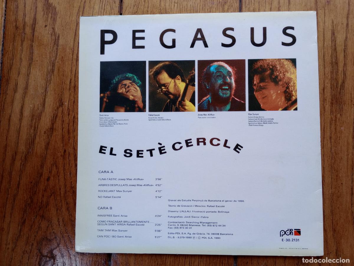 Discos de vinilo: Pegasus - el sete cercle - Foto 2