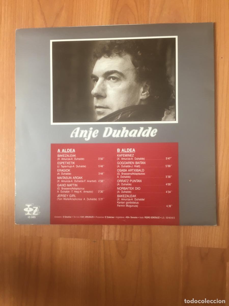 Discos de vinilo: ANJE DUHALDE-BAKEZALEAK - Foto 2
