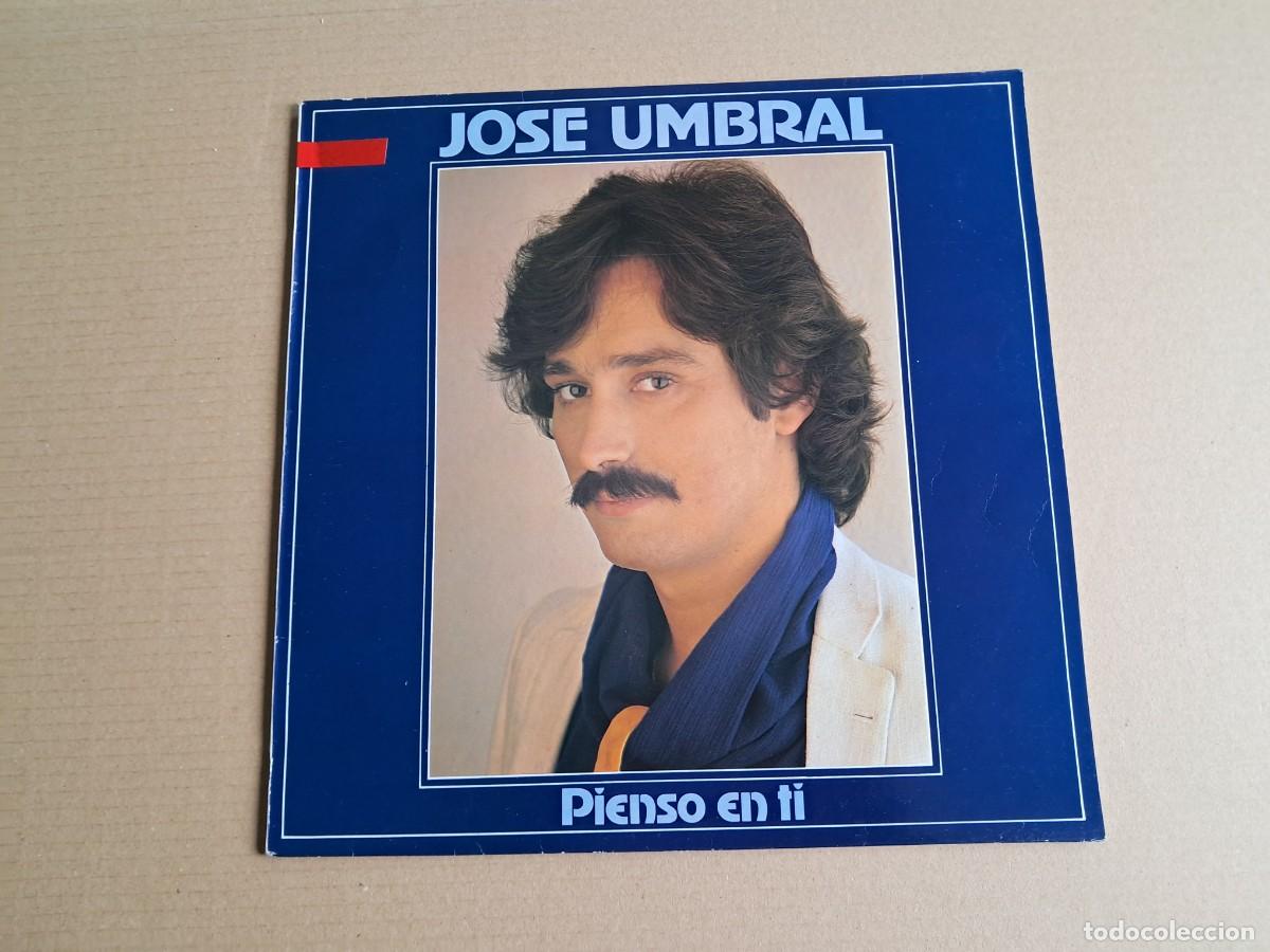 Discos de vinilo: JOSE UMBRAL - PIENSO EN TI LP 1982 - Foto 1