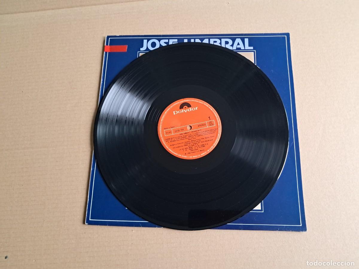 Discos de vinilo: JOSE UMBRAL - PIENSO EN TI LP 1982 - Foto 3