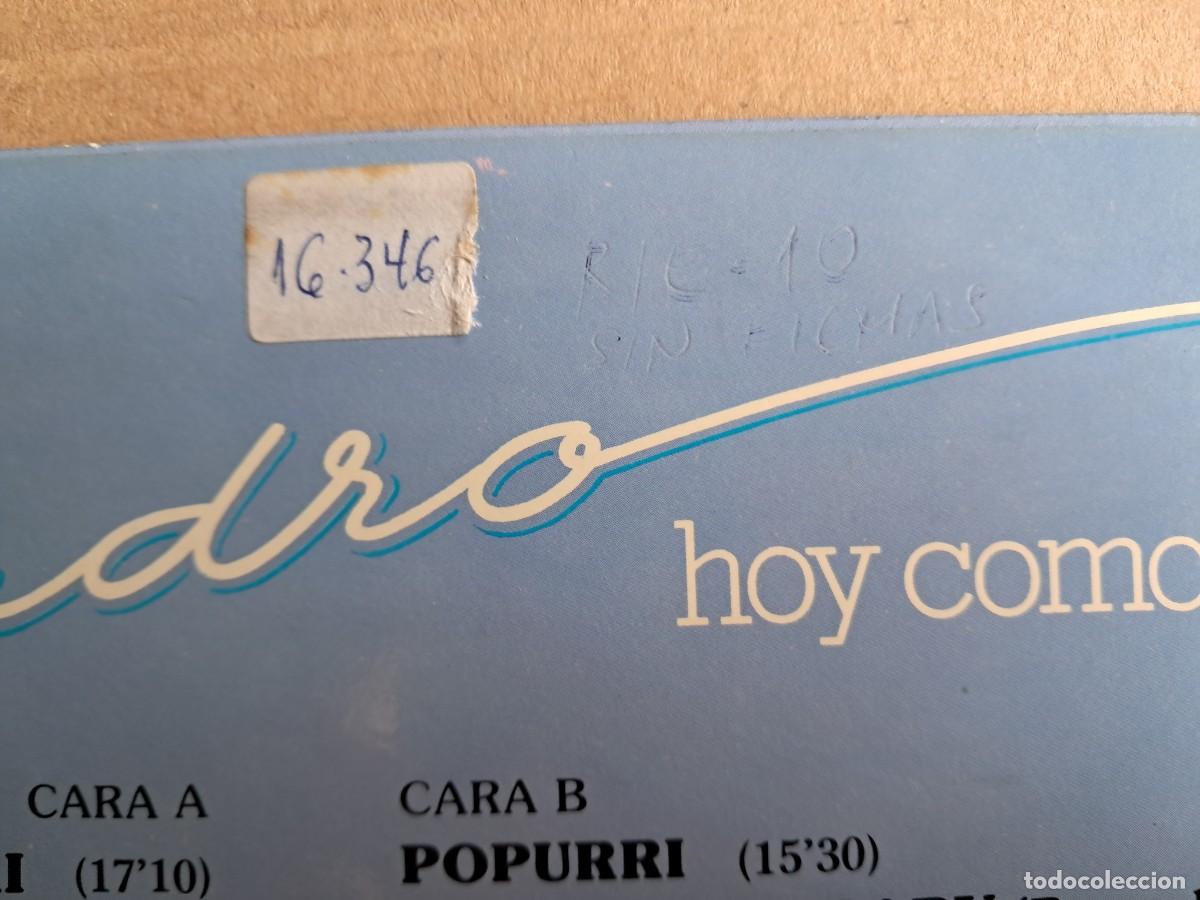 Discos de vinilo: SANDRO - HOY COMO AYER LP 1981 - Foto 5