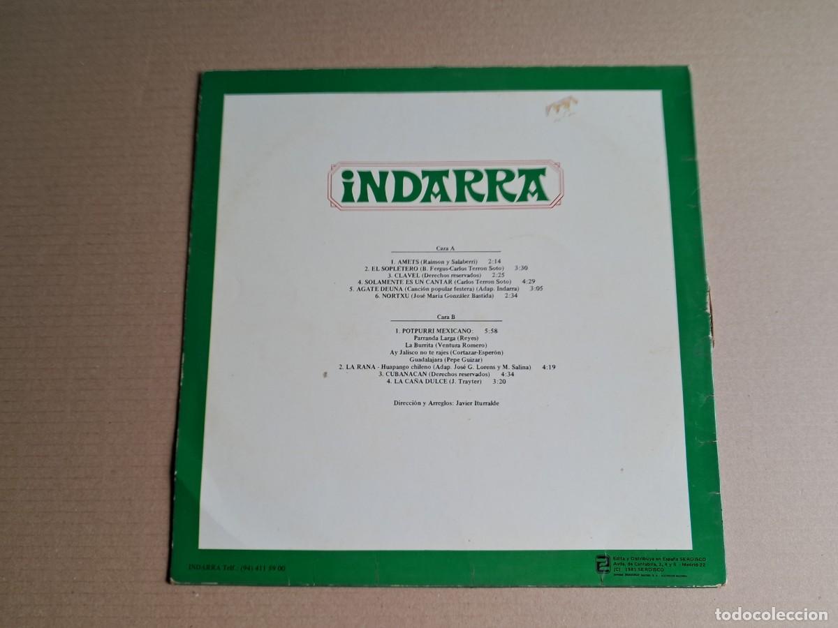 Discos de vinilo: INDARRA - INDARRA LP 1981 - Foto 6