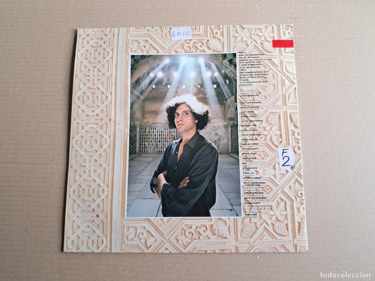 Discos de vinilo: CARLOS CANO - CRONICAS GRANDINAS LP 1978 - Foto 4