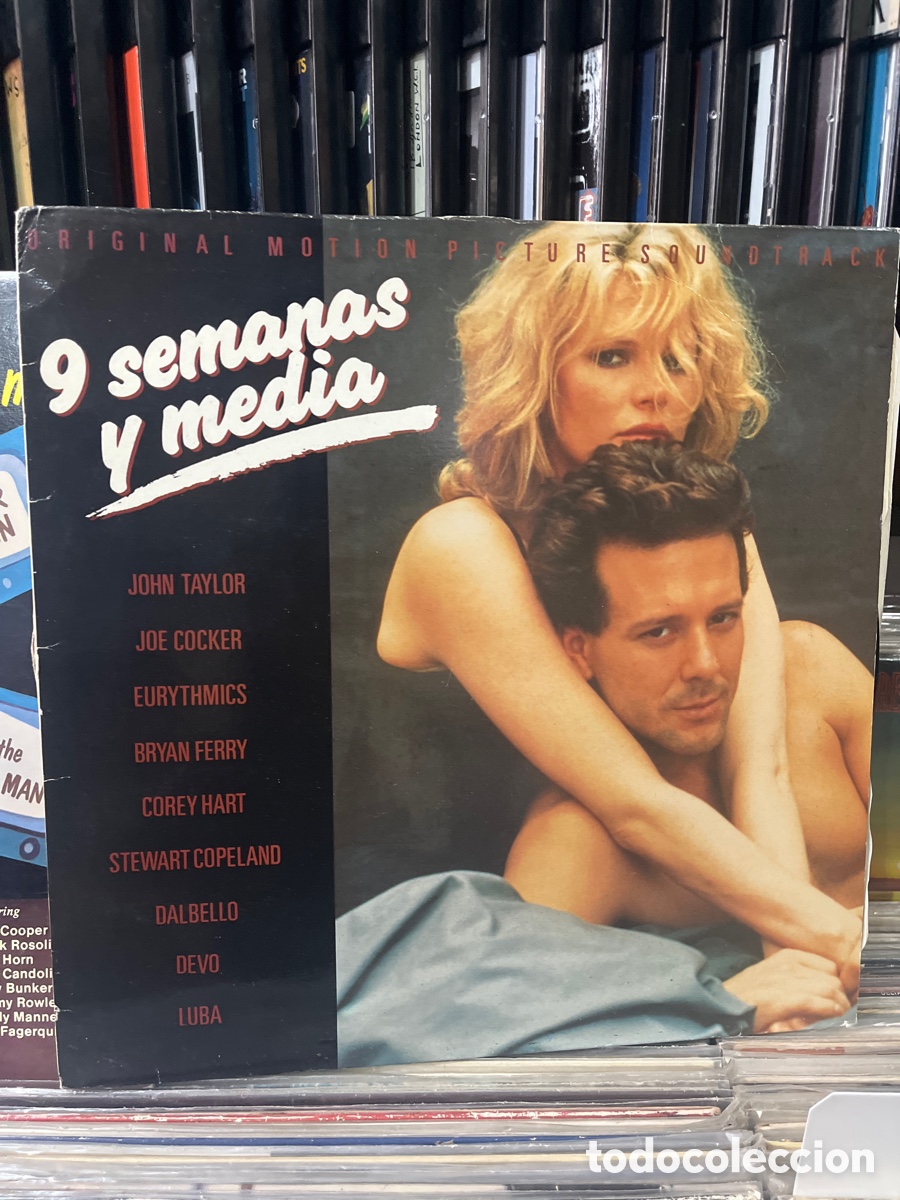 Discos de vinilo: 9 semanas y media john taylor joe cocker - Foto 1