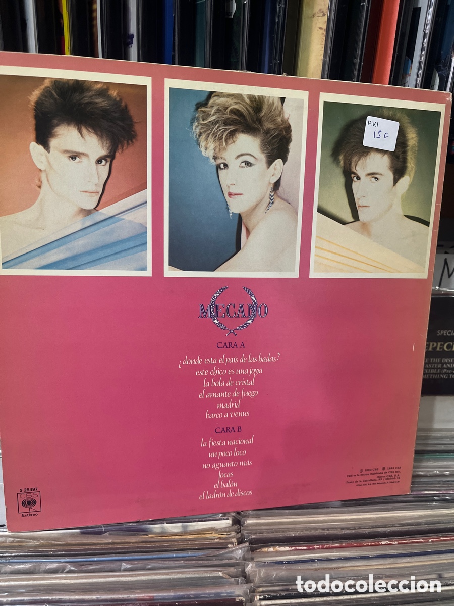Discos de vinilo: mecano donde est&aacute; el pa&iacute;s de las hadas - Foto 2
