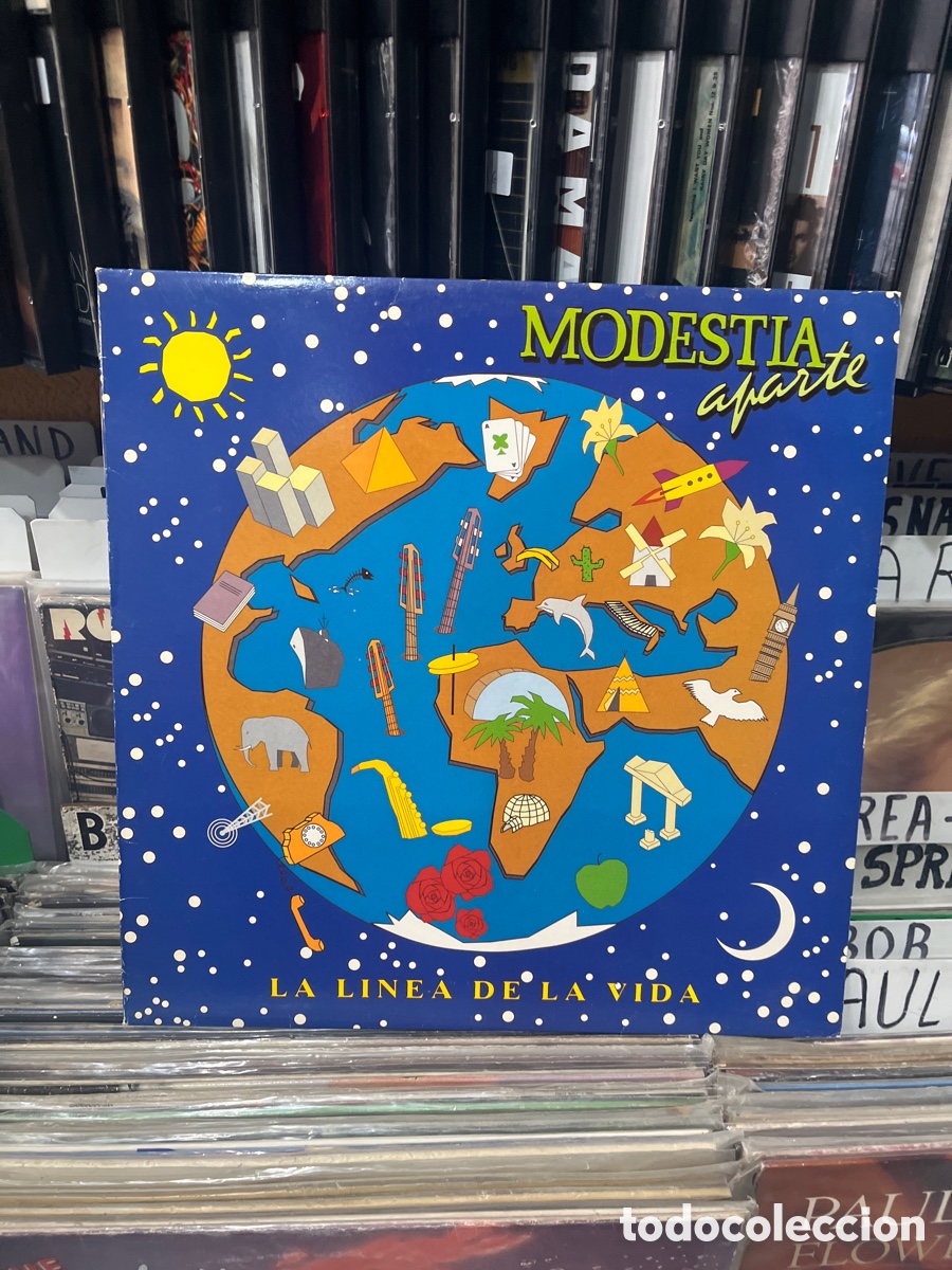 Discos de vinilo: modestia aparte la l&iacute;nea de la vida - Foto 1