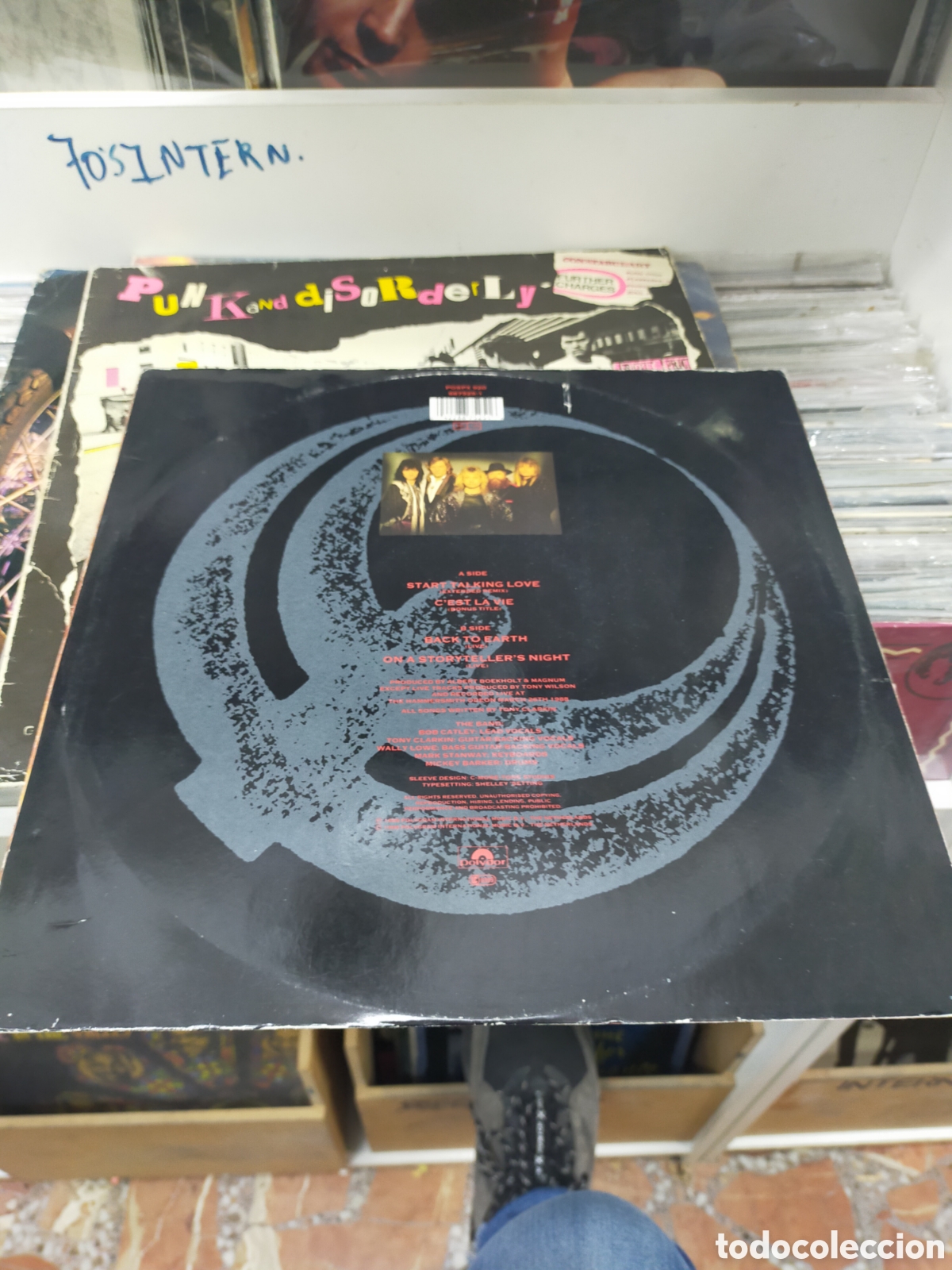 Discos de vinilo: Magnum maxi start talking LOVE 1988 - Foto 2