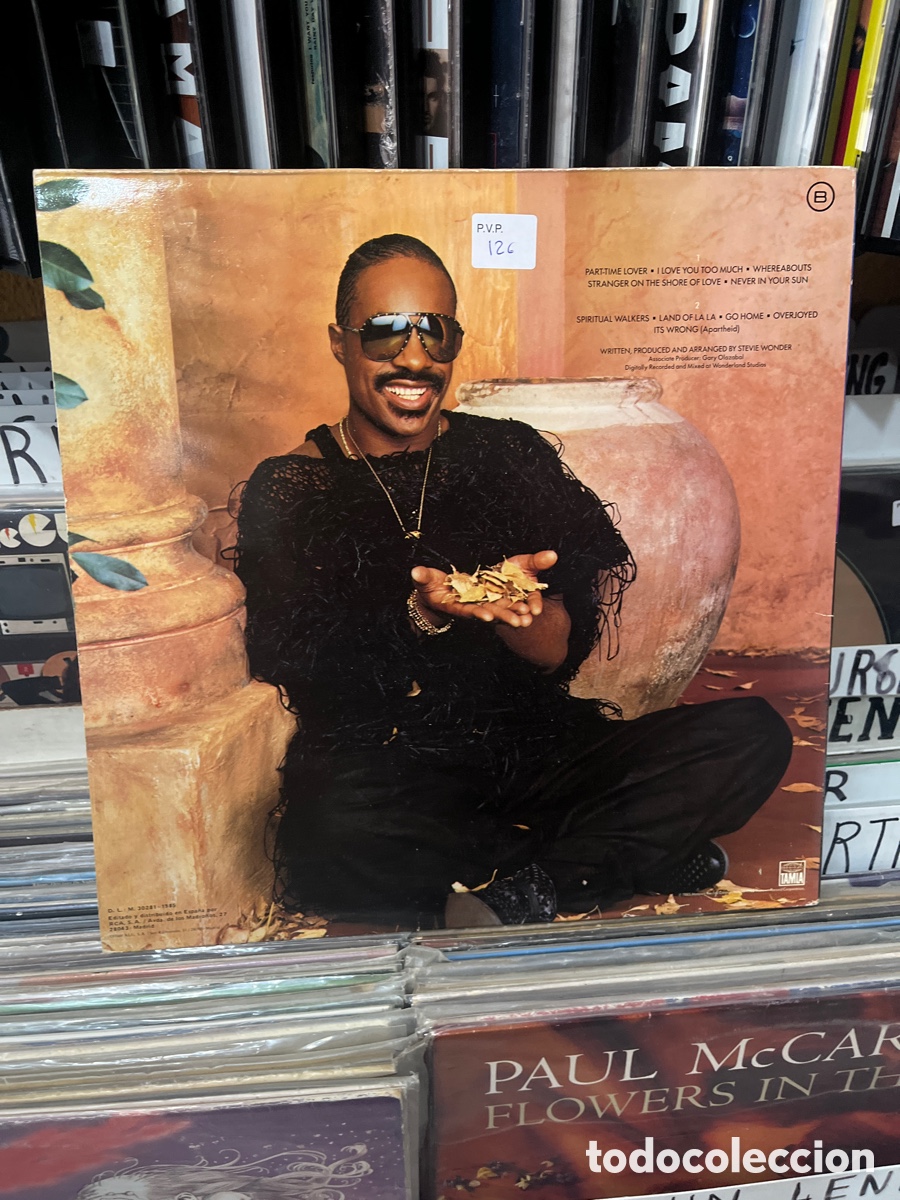 Discos de vinilo: stevie wonder in square circle - Foto 2