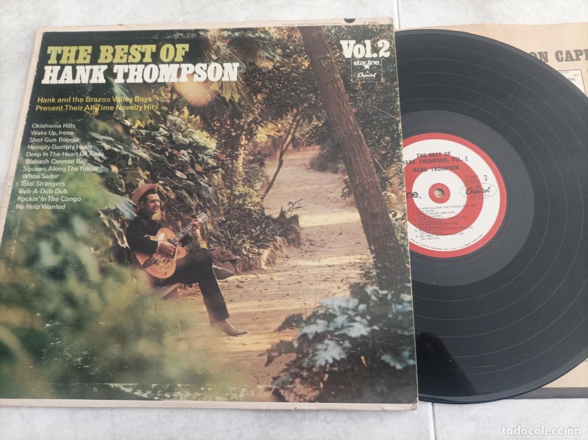 Discos de vinilo: Hank Thompson lp original USA - Foto 1