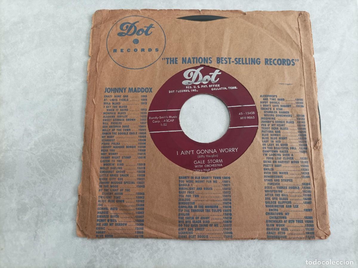 Discos de vinilo: Gale Storm single original USA-RARO- - Foto 1