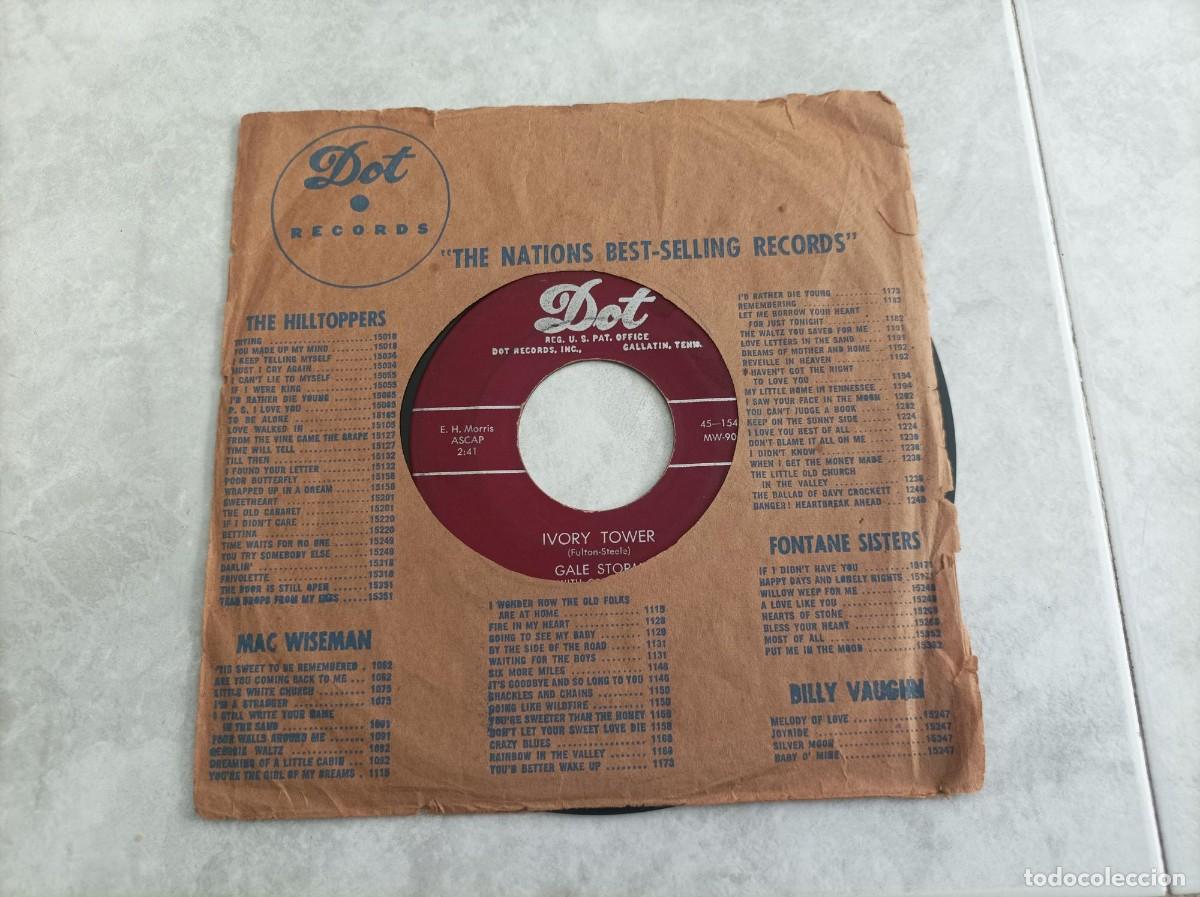 Discos de vinilo: Gale Storm single original USA-RARO- - Foto 2