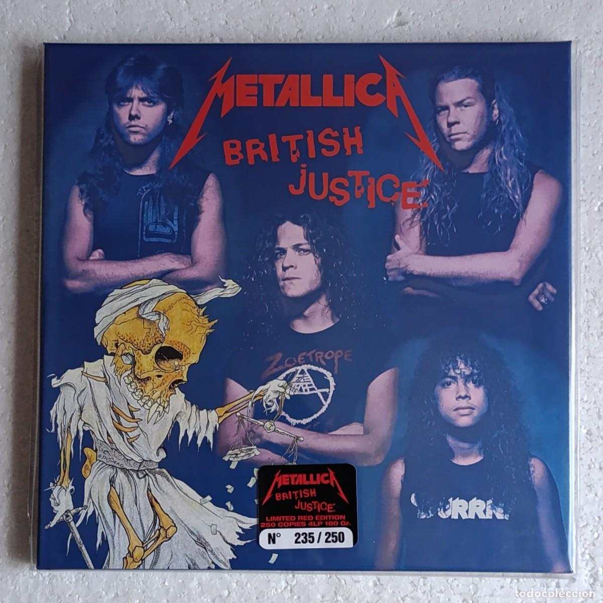 Discos de vinilo: Metallica. British justice - Foto 1