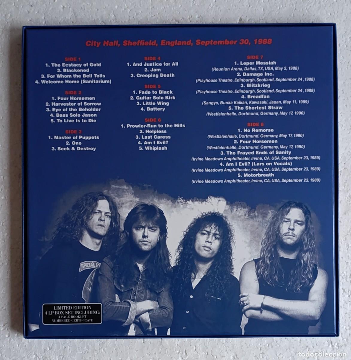Discos de vinilo: Metallica. British justice - Foto 2