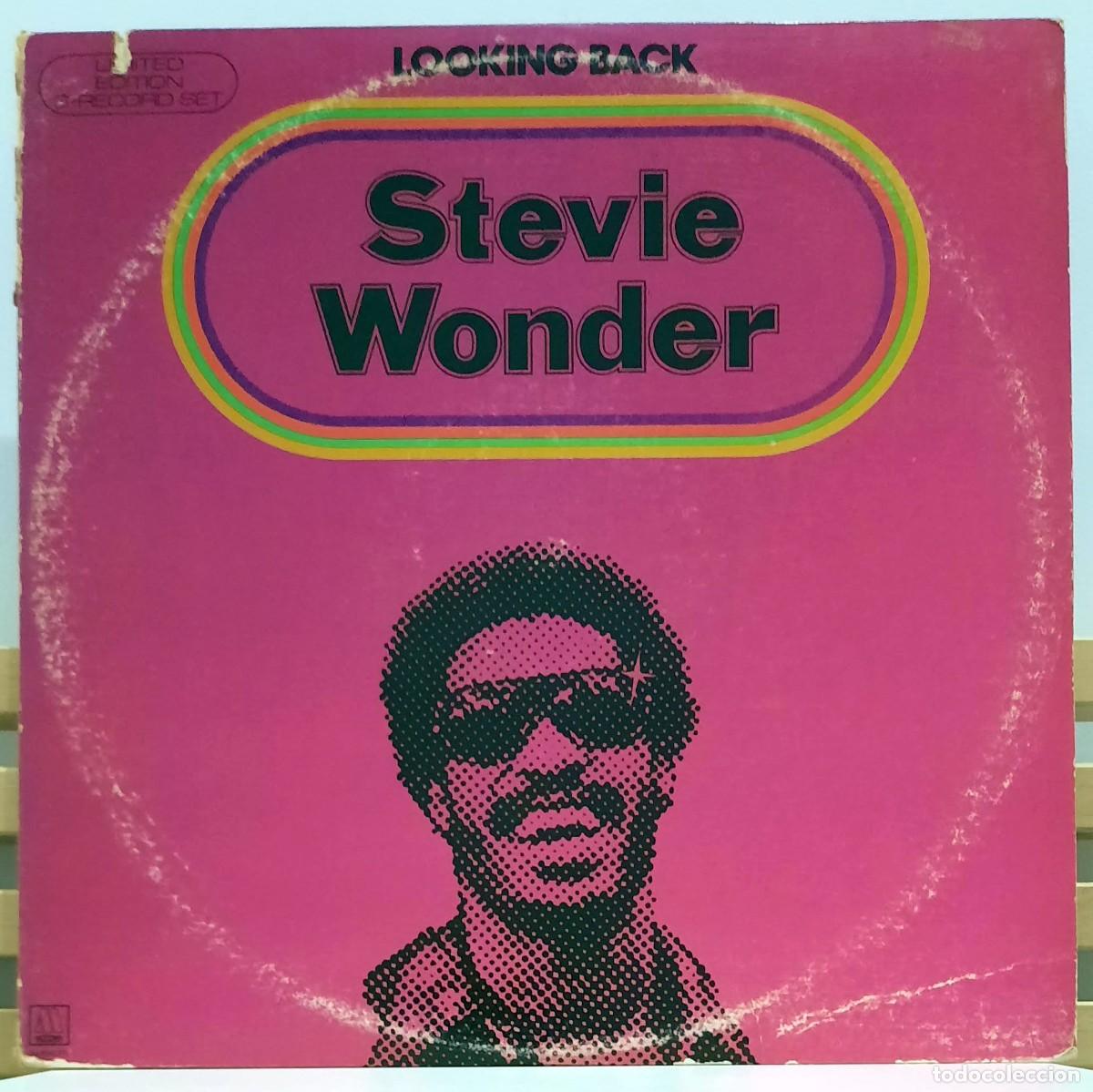 Discos de vinilo: STEVIE WONDER &middot;&middot;&middot; Looking Back - (Edicion Limitada 3 Discos LP) - Foto 1