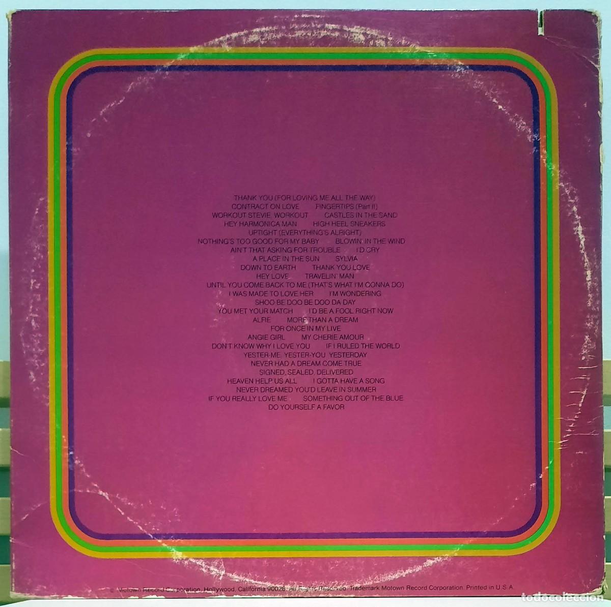 Discos de vinilo: STEVIE WONDER &middot;&middot;&middot; Looking Back - (Edicion Limitada 3 Discos LP) - Foto 2