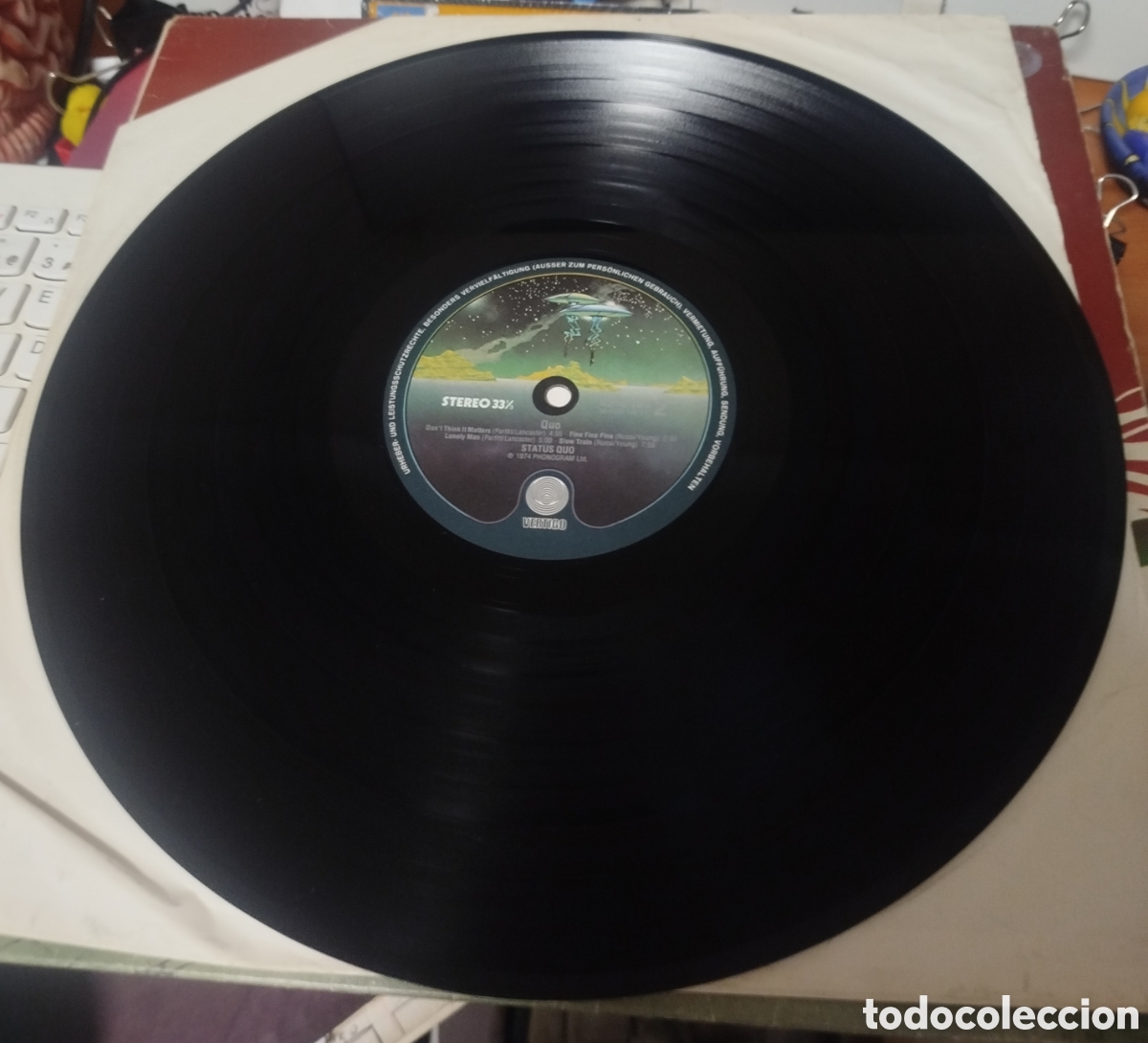 Discos de vinilo: Status Quo - Quo. Edici&oacute;n alemana - Foto 2