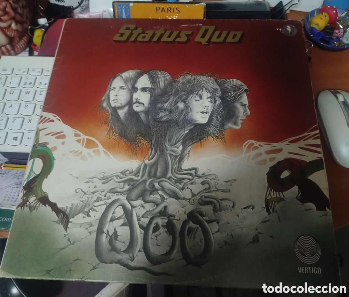 Discos de vinilo: Status Quo - Quo. Edici&oacute;n alemana - Foto 1