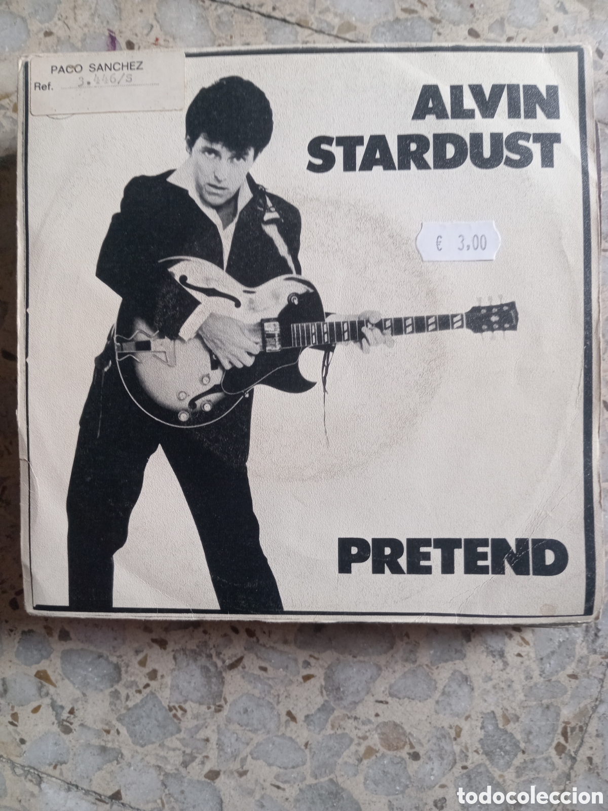 Discos de vinilo: SGL ALVIN STARDUST PRETEND 1981 PROMO - Foto 1