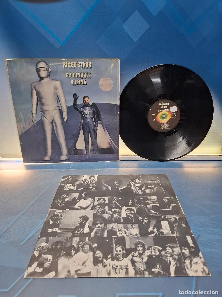 Discos de vinilo: Disco, Lp, Ringo Starr, Goodnight Vienna, 1974 - Foto 4