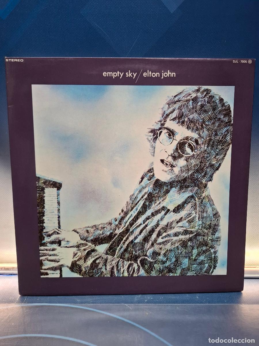 Discos de vinilo: Disco, Lp, Elton John, Empty Sky, 1977 - Foto 1