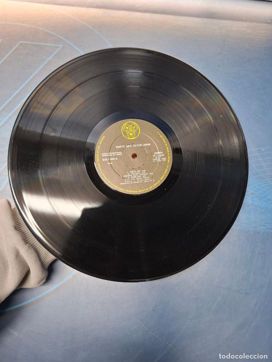 Discos de vinilo: Disco, Lp, Elton John, Empty Sky, 1977 - Foto 4