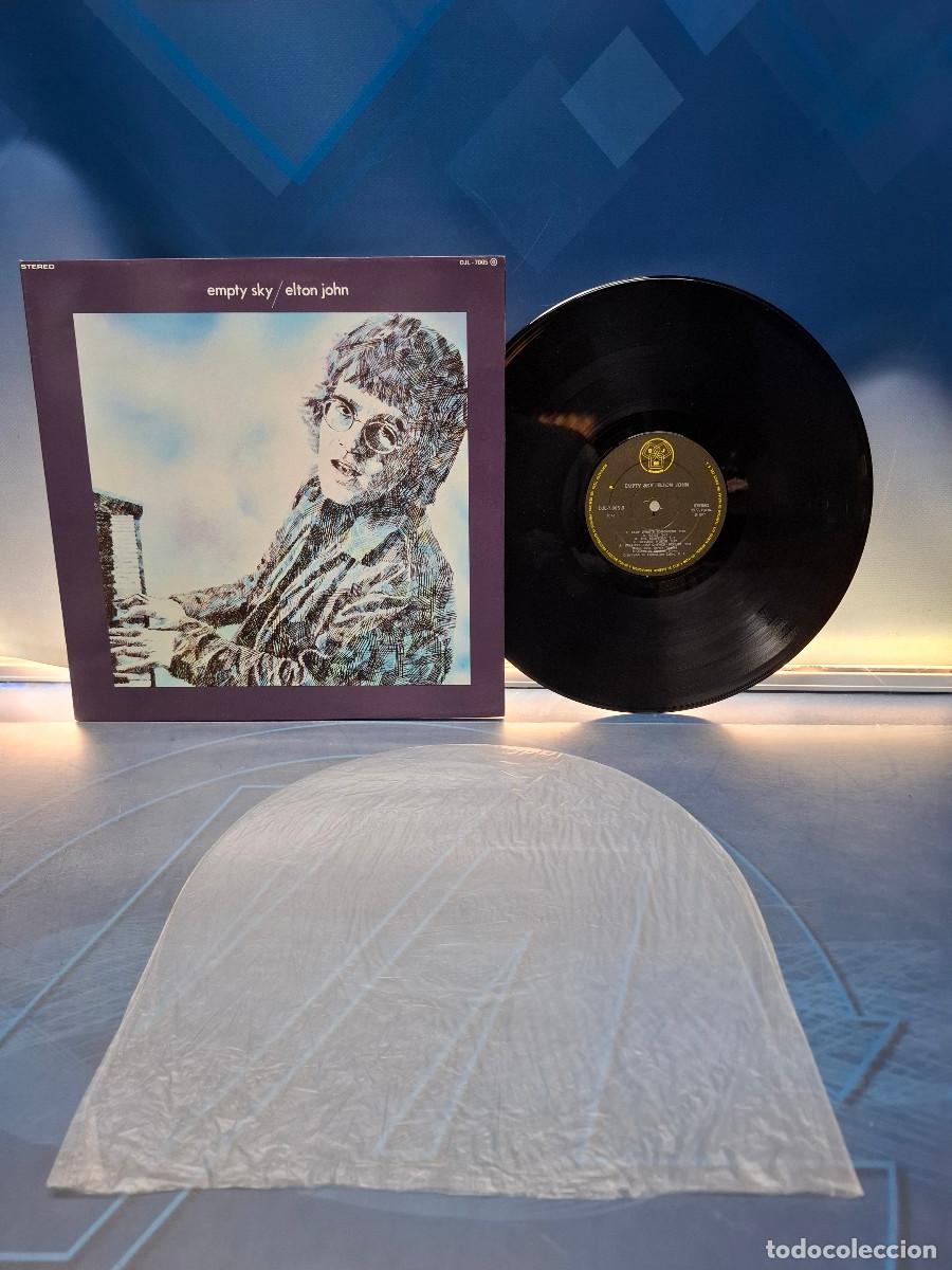 Discos de vinilo: Disco, Lp, Elton John, Empty Sky, 1977 - Foto 5