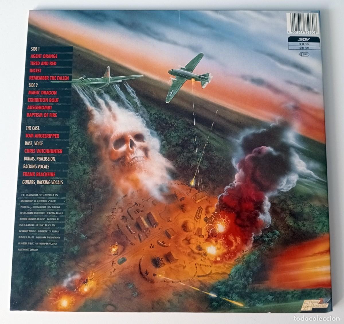 Discos de vinilo: LP SODOM - AGENT ORANGE - Foto 2
