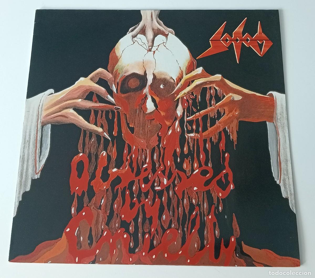 Discos de vinilo: LP SODOM - OBSESSED BY CRUELTY - Foto 1