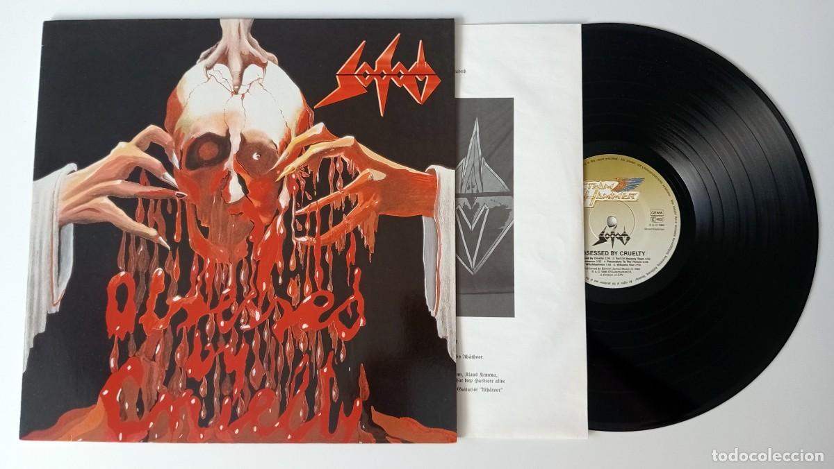 Discos de vinilo: LP SODOM - OBSESSED BY CRUELTY - Foto 3