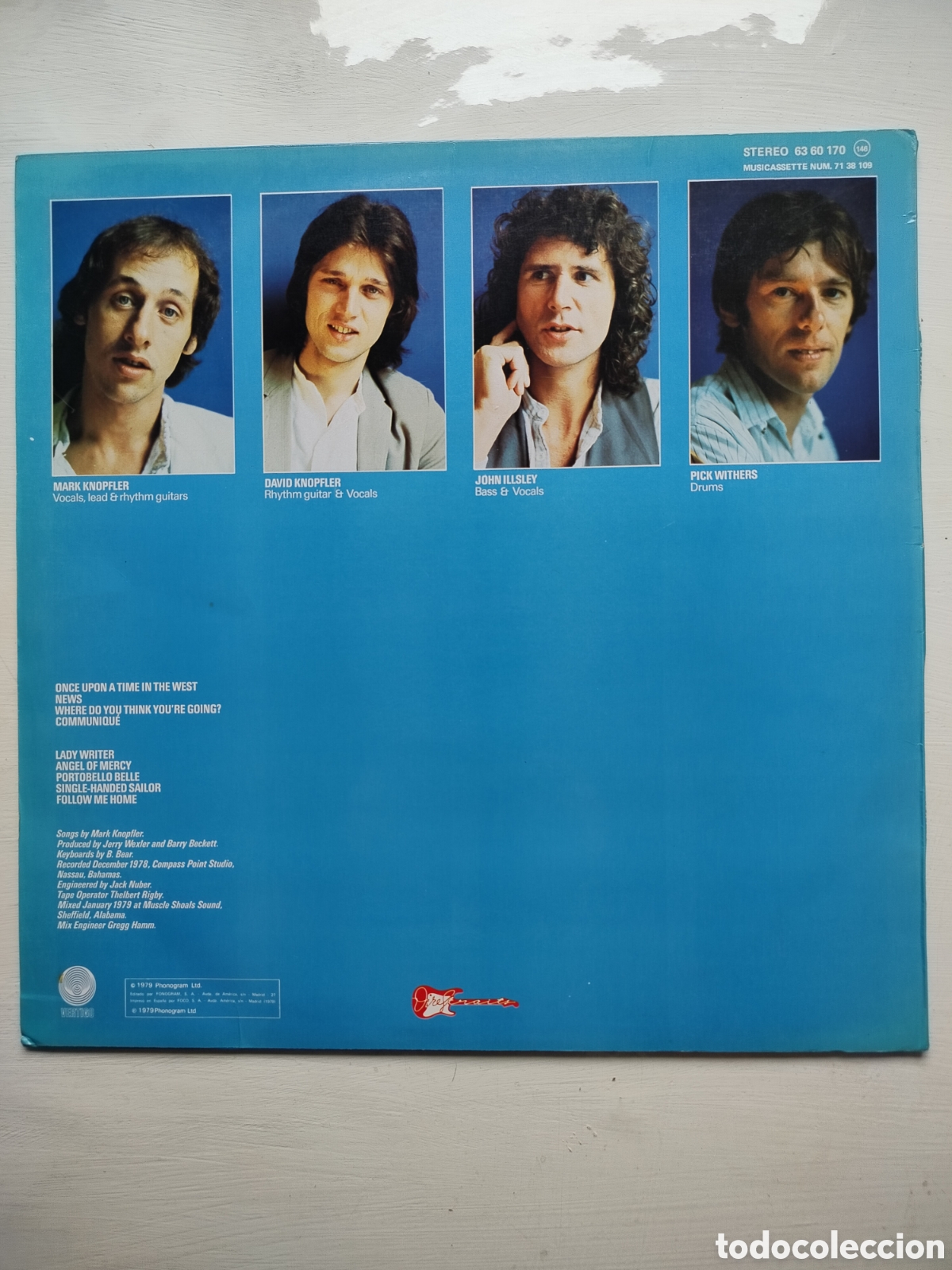 Discos de vinilo: Dire Straits LP Communiqu&eacute; - Foto 2
