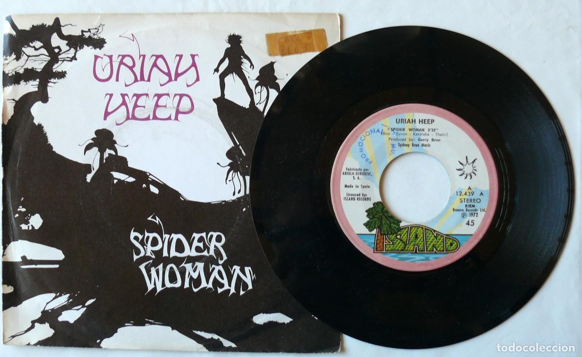 Discos de vinilo: Uriah Heep - Spider Woman - Single - Foto 1