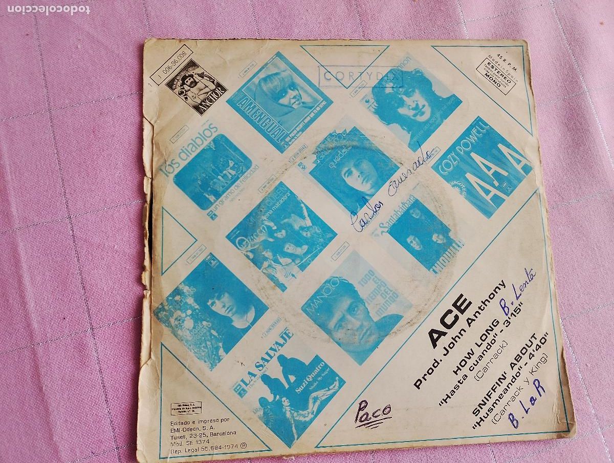 Discos de vinilo: Ace &ndash; How Long 1974 ed espa&ntilde;ola - Foto 5