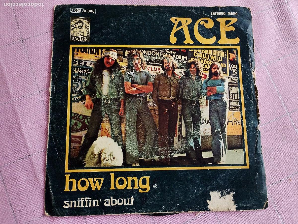 Discos de vinilo: Ace &ndash; How Long 1974 ed espa&ntilde;ola - Foto 1