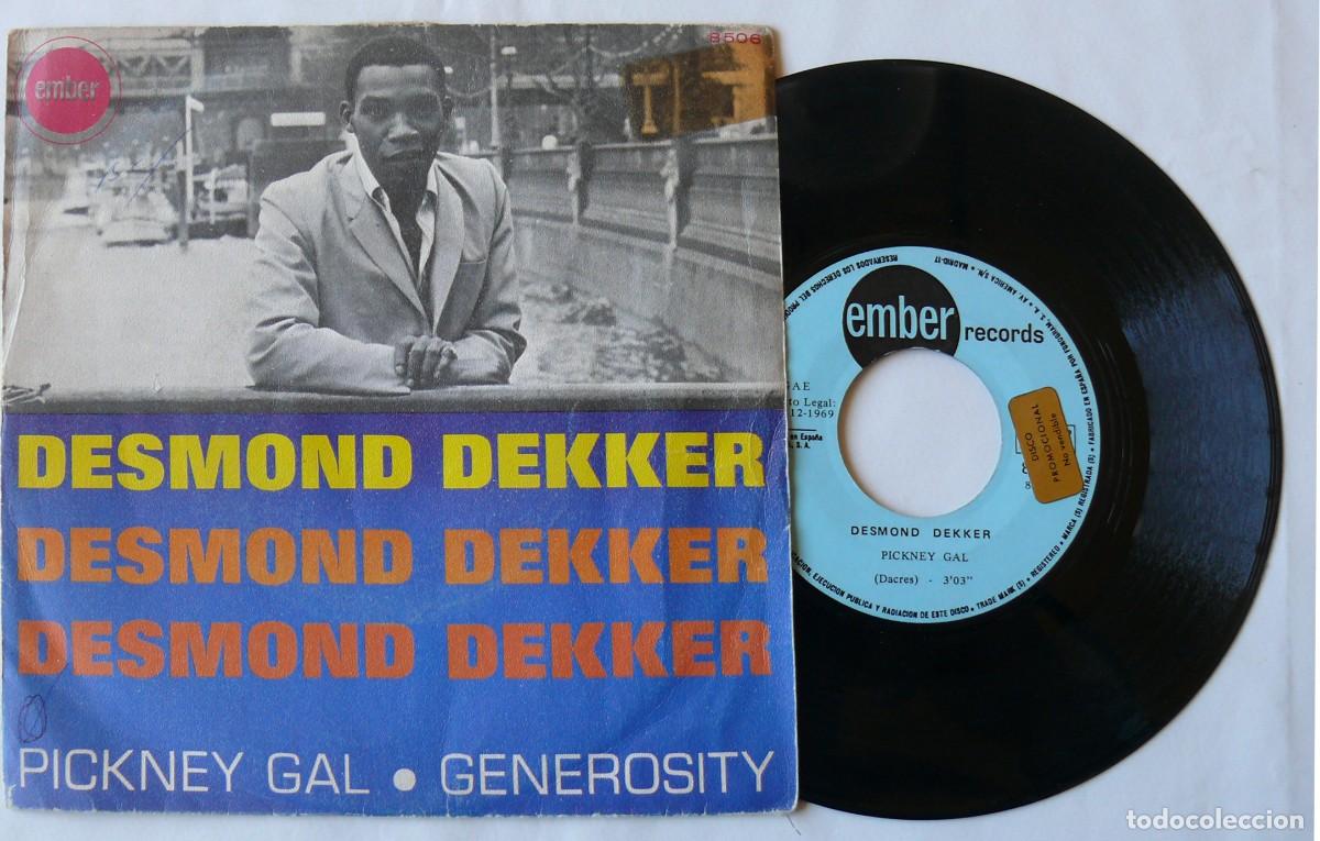 Discos de vinilo: Desmond Dekker - Pickney Gal - Single - Foto 1