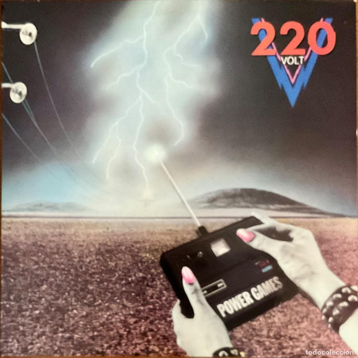 Discos de vinilo: 220 VOLT - POWER GAMES - Foto 1
