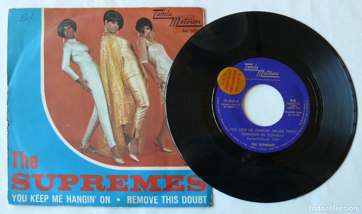 Discos de vinilo: The Supremes - You keep me hangin on - Remove this doubt - Foto 1
