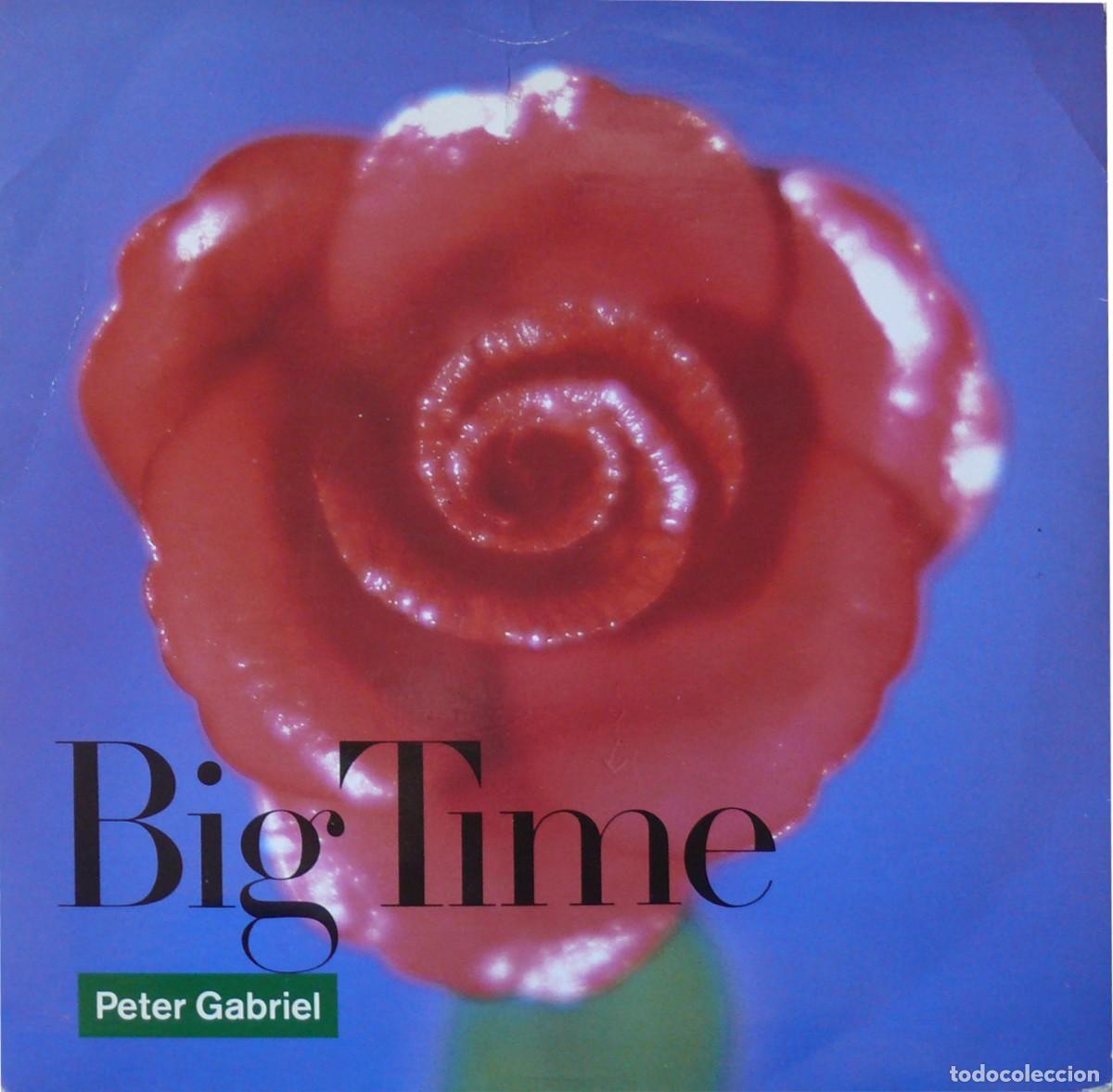Discos de vinilo: Peter Gabriel - Big time - Single - Foto 1