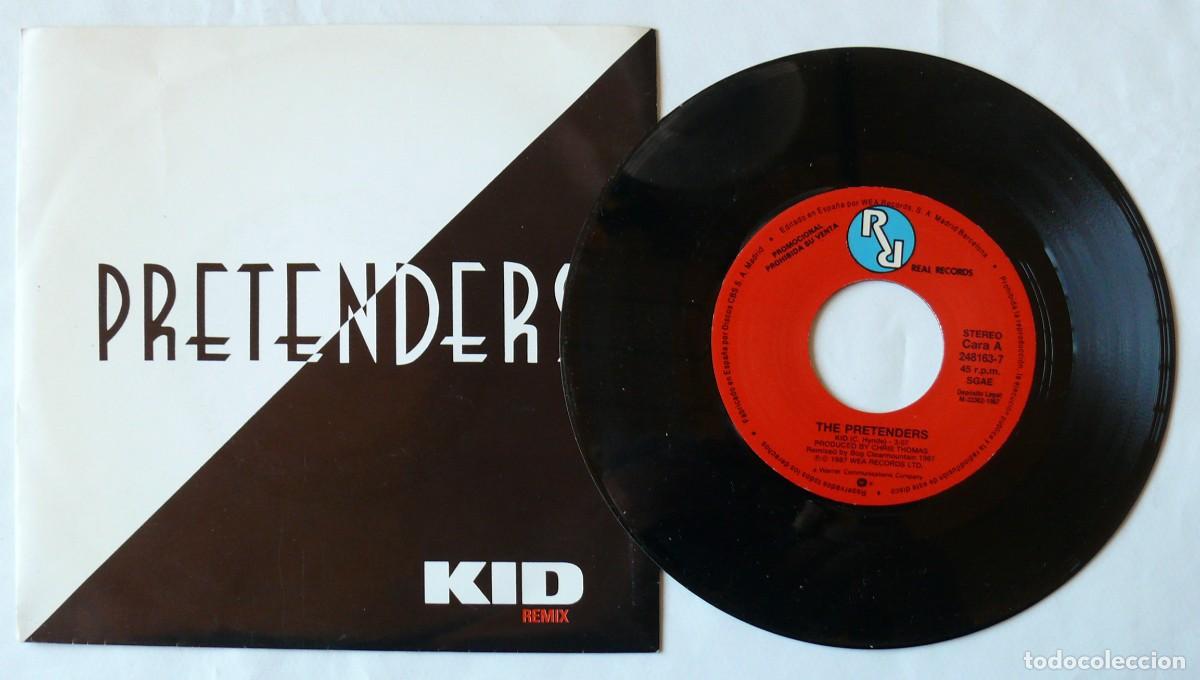 Discos de vinilo: Pretenders - Kid Remix - Single - Foto 1