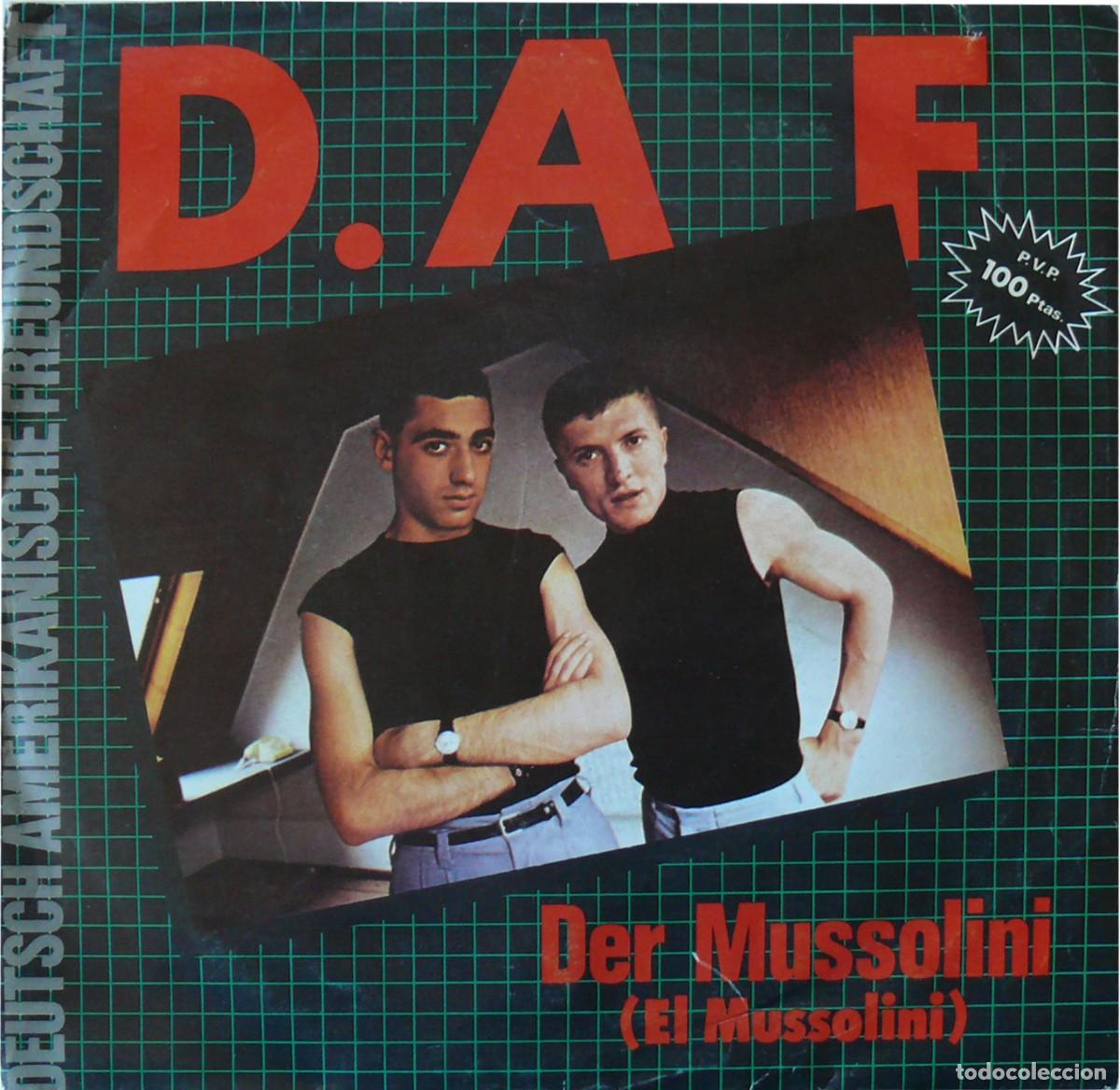 Discos de vinilo: D.A.F. - Der Mussolini - Single - Foto 1