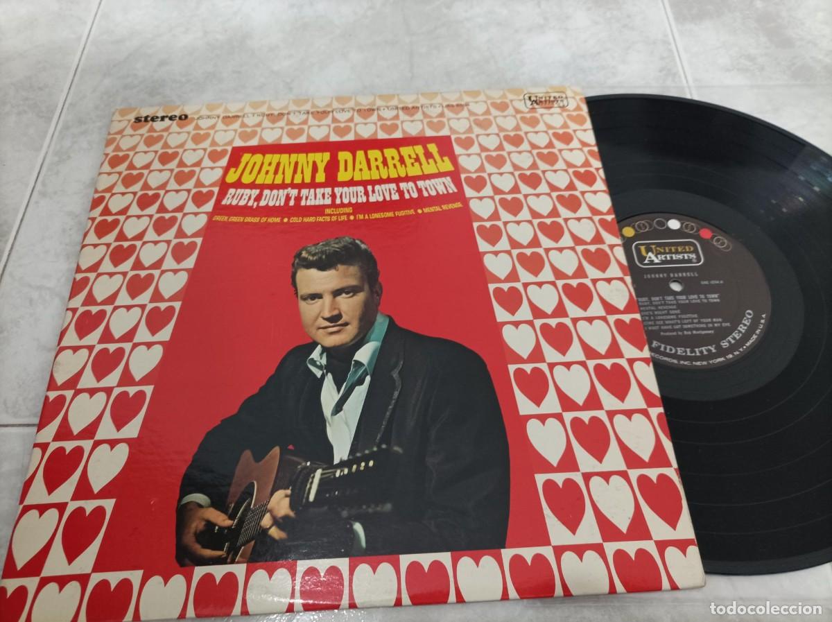 Discos de vinilo: Johnny Darrell lp original USA - Foto 1